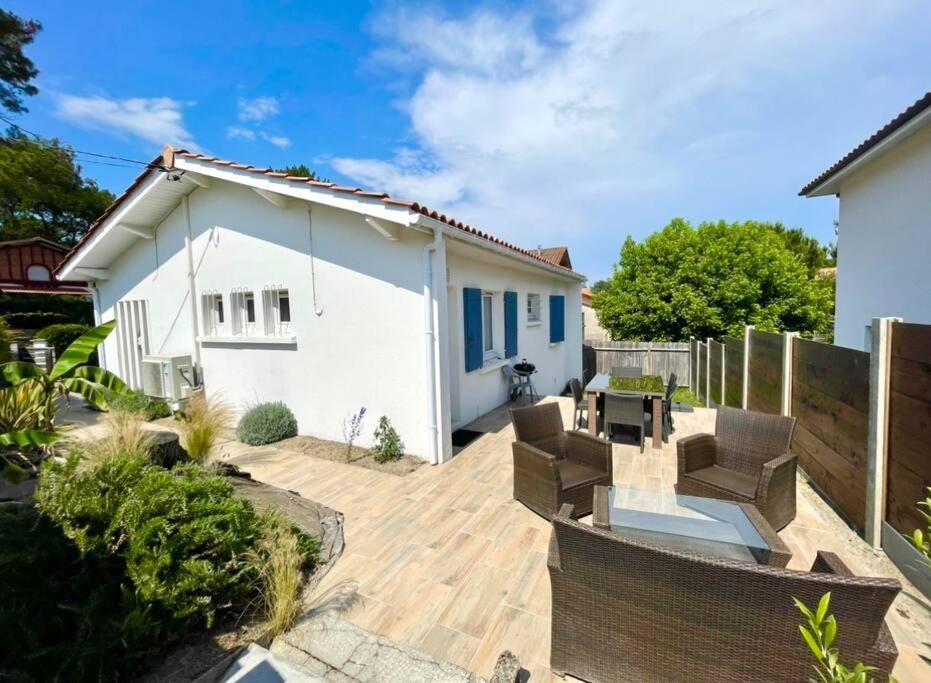 Caporizon-Villa Courant-Terrasse-Proche Plage Mimizan-Plage Exteriör bild